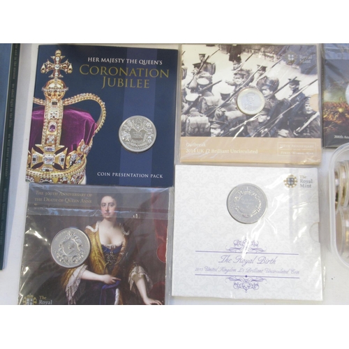 145 - Extremely large collection of circulated, plated & commemorative coins, encapsulated, loose, in sets... 