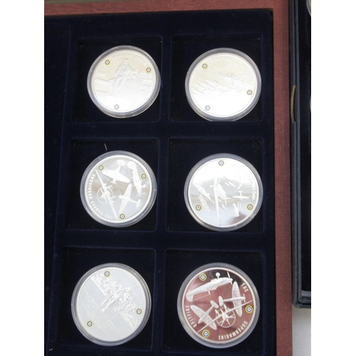 145 - Extremely large collection of circulated, plated & commemorative coins, encapsulated, loose, in sets... 