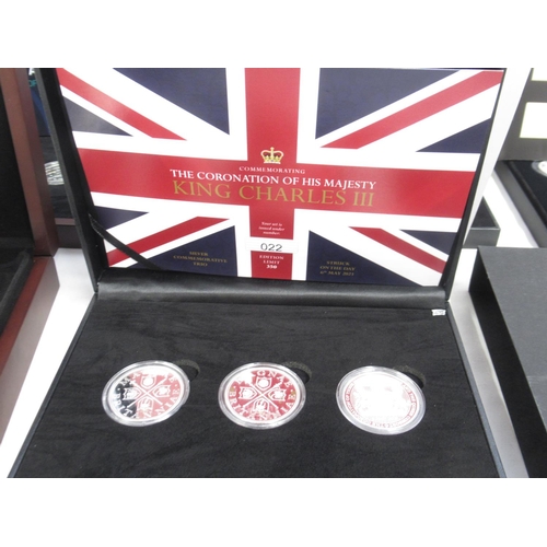 109 - Mixed collection of Silver Proof coin sets to inc. The 2020 World War II Silver Allied Set, Shakespe... 