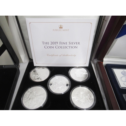 110 - Mixed Collection of encapsulated silver proof and silver content coins, in cases and with COAs