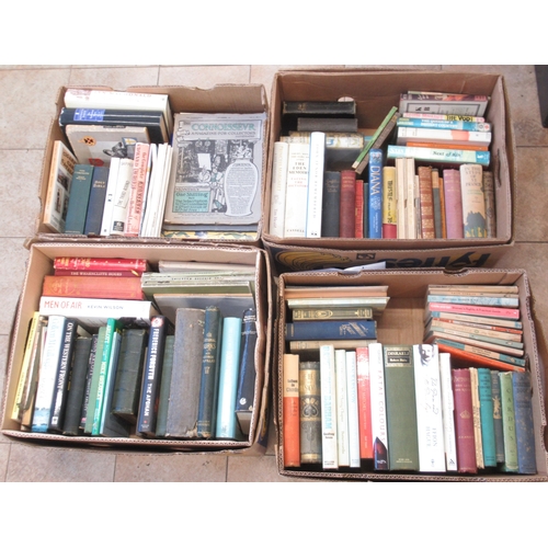 311 - Large collection of assorted Fiction and Non-Fiction books in 8 boxes