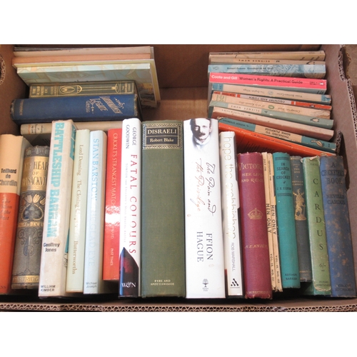 311 - Large collection of assorted Fiction and Non-Fiction books in 8 boxes