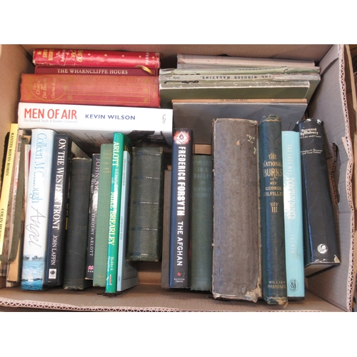 311 - Large collection of assorted Fiction and Non-Fiction books in 8 boxes