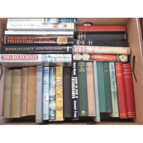 313 - Mixed collection of Non-Fiction and Fiction Books in 8 boxes