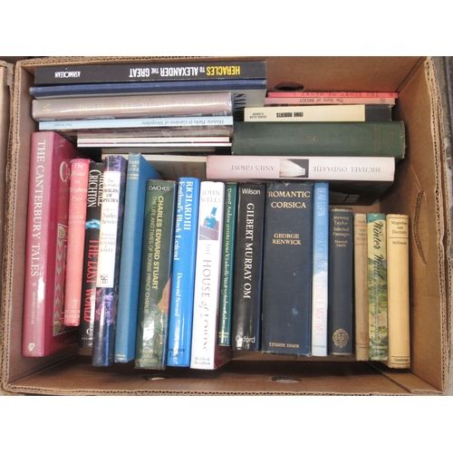 313 - Mixed collection of Non-Fiction and Fiction Books in 8 boxes