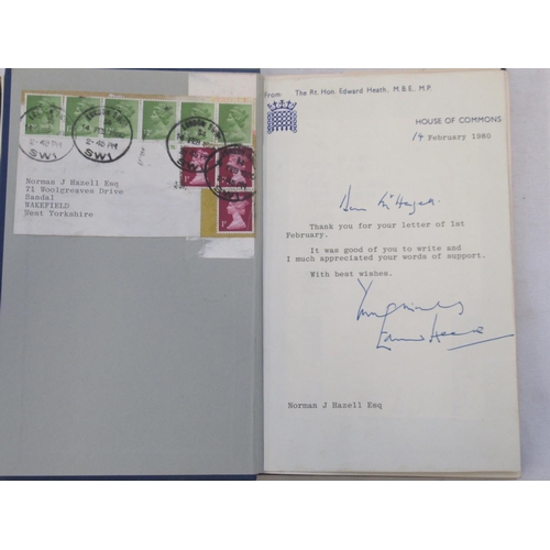 285 - From the Library of Norman Hazell MBE, Councilor (Conservative and Independent) Former Mayor of Wake... 