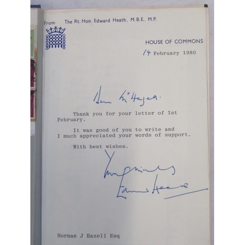 285 - From the Library of Norman Hazell MBE, Councilor (Conservative and Independent) Former Mayor of Wake... 