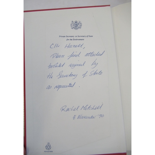 286 - From the Library of Norman Hazell MBE, Councilor (Conservative and Independent) Former Mayor of Wake... 