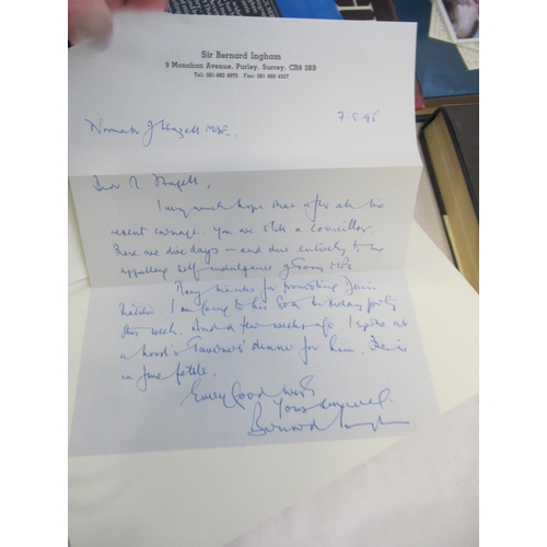 287 - From the Library of Norman Hazell MBE, Councilor (Conservative and Independent) Former Mayor of Wake... 