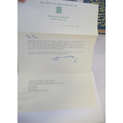 287 - From the Library of Norman Hazell MBE, Councilor (Conservative and Independent) Former Mayor of Wake... 