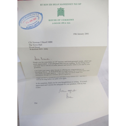 287 - From the Library of Norman Hazell MBE, Councilor (Conservative and Independent) Former Mayor of Wake... 