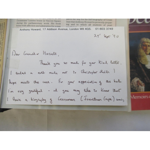 289 - From the Library of Norman Hazell MBE, Councilor (Conservative and Independent) Former Mayor of Wake... 