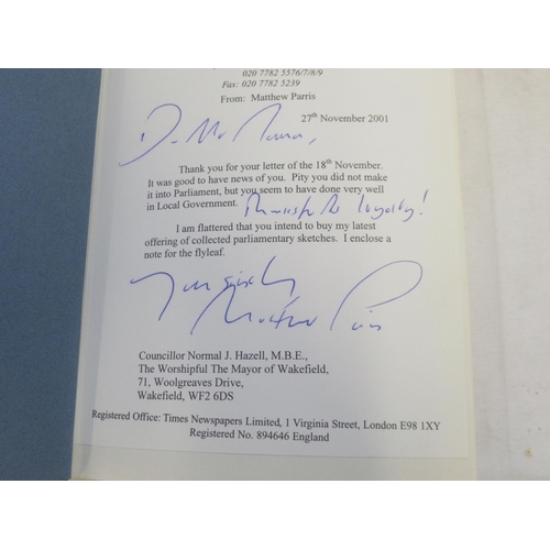 290 - From the Library of Norman Hazell MBE, Councilor (Conservative and Independent) Former Mayor of Wake... 