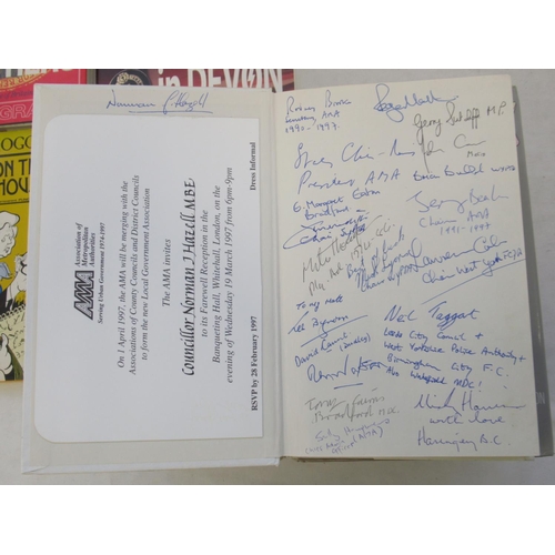 290 - From the Library of Norman Hazell MBE, Councilor (Conservative and Independent) Former Mayor of Wake... 