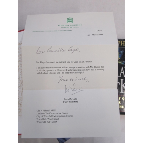 294 - From the Library of Norman Hazell MBE, Councilor (Conservative and Independent) Former Mayor of Wake... 