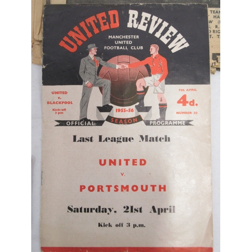 336 - Manchester United - Multi-Signed FA Challenge Cup Season 1947-48 Celebration Dinner & Dance of the M... 