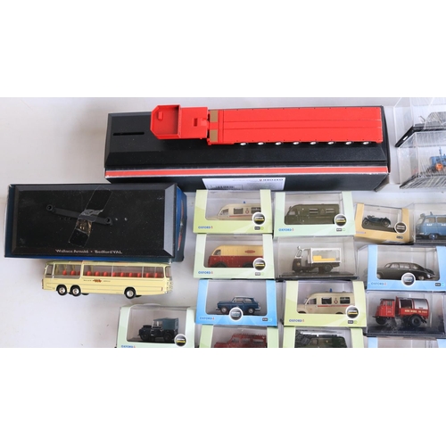 29 - Collection of 1/76 scale (OO gauge) diecast vehicle models from Oxford Diecast, Atlas Editions, Hach... 