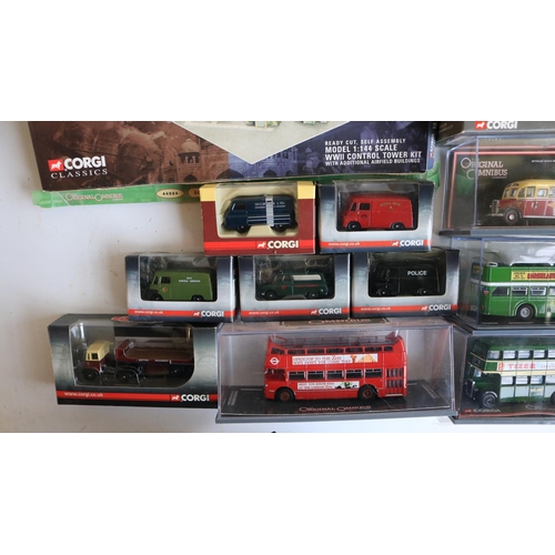 30 - Collection of 1/76 scale (OO gauge) diecast model vehicles from Lledo Trackside and Corgi Trackside/... 