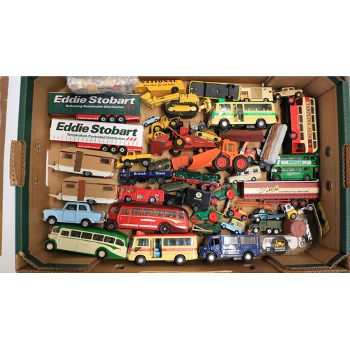 32 - Collection of boxed and unboxed model vehicles, various scales and manufacturers to include Lledo, C... 