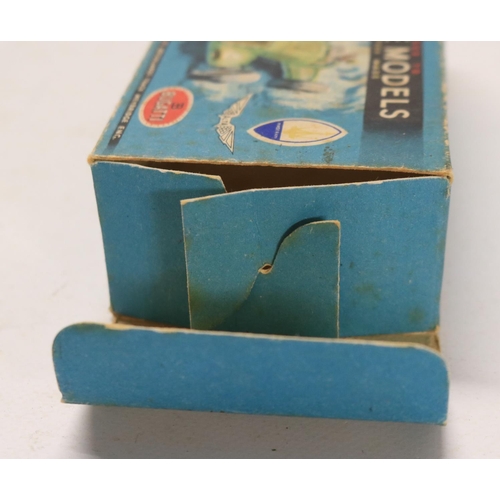 47 - Vintage pre-war boxed ScaMold (Scale Models) metal E.R.A. racing car model in poor/damaged condition... 