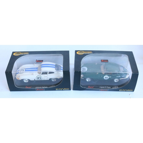 50 - Collection of boxed diecast Jaguar model cars, various manufacturers and scales to include a Vitesse... 