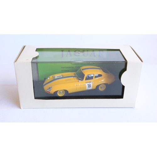 50 - Collection of boxed diecast Jaguar model cars, various manufacturers and scales to include a Vitesse... 