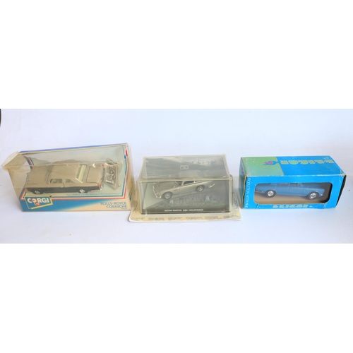 91 - Collection of diecast model cars to include a Franklin Mint 1/24 scale 1954 Mercedes-Benz 300SL 'Gul... 