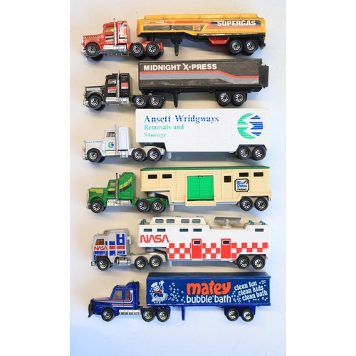 82 - Collection of boxed and unboxed diecast Matchbox Convoy, Convoy Action Packs and Matchbox Team truck... 