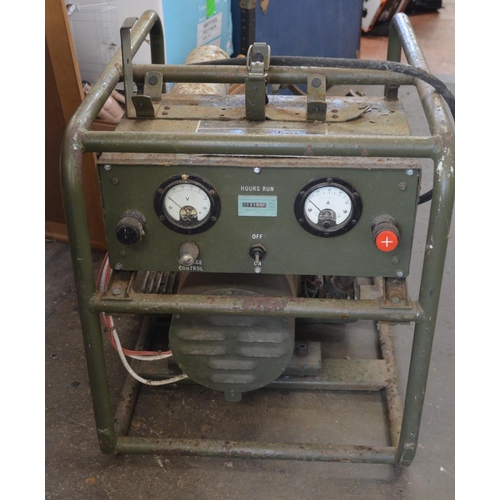 742 - Large vintage portable military generator