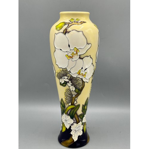 273 - A Moorcroft vase, in the 'Loving Kindness', Queens anniversary vase, 2017, H27cm