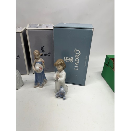 287 - Collection of Lladro, incl. 'My Sweet Princess', with box and certificate, H18cm; 'For a Special Som... 