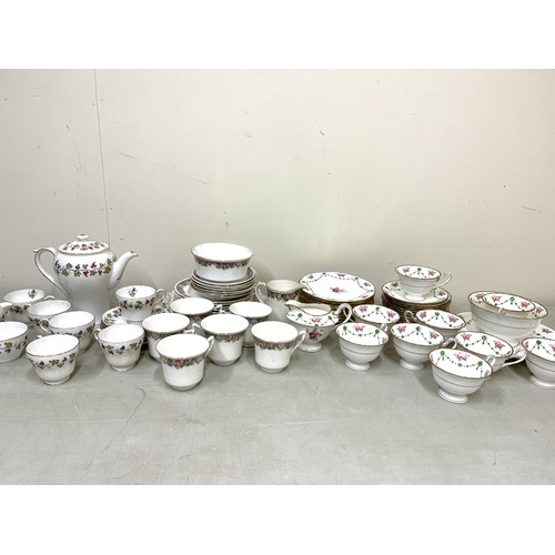 383 - Collection of Shelley tea ware, incl. 'Late Foley 8302', 'Juno 11385' and 'Wine Grape 13698' (2 boxe... 