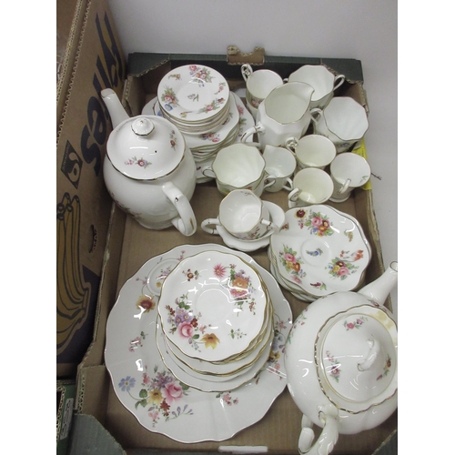 358 - Collection of mixed ceramics to include, Alt Furstenberg dinner service pattern No.02947, Royal Crow... 