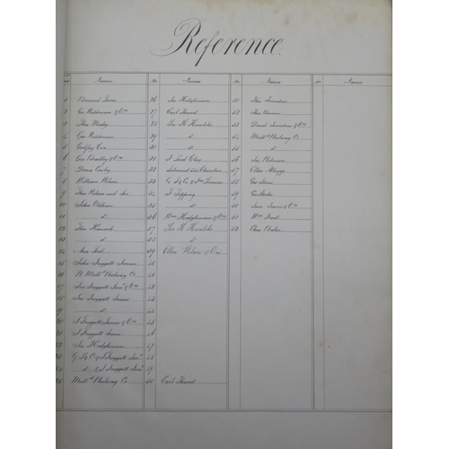 1370 - George Stephenson & Co. - Extracts from Deed and Copies of Plans of Freehold and Leasehold Land & Mi... 