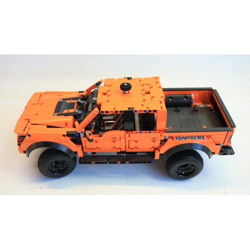 423 - Lego Technic 42126 Ford Raptor, model built up and appears complete (vendor assures it is), with ins... 