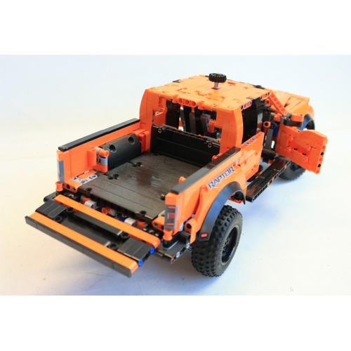 423 - Lego Technic 42126 Ford Raptor, model built up and appears complete (vendor assures it is), with ins... 