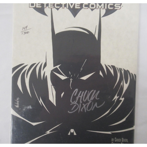 529 - DC - Batman #612 signed by Jeph Loeb, Limited Edition 1252/1939, Batman Detective Comics #700 signed... 