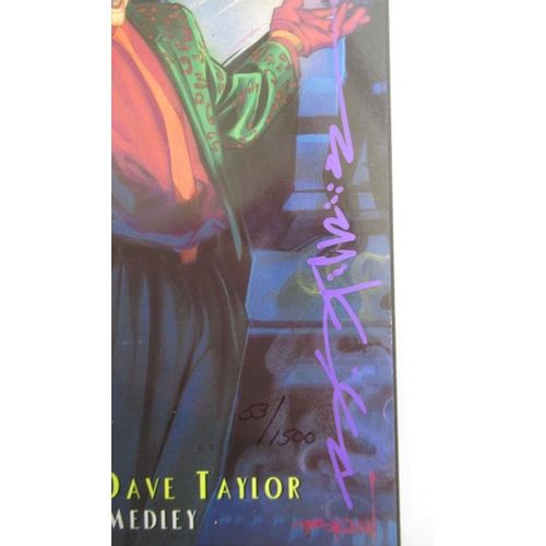 530 - DC - Batman Riddler The Riddle Factory signed by Brian Stelfreeze, Limited Edition 53/1500, Batman S... 