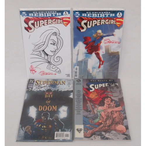 533 - DC - The Death of Superman signed and re-marked by Dan Jurgens, Limited Edition 26/299, Superman Day... 