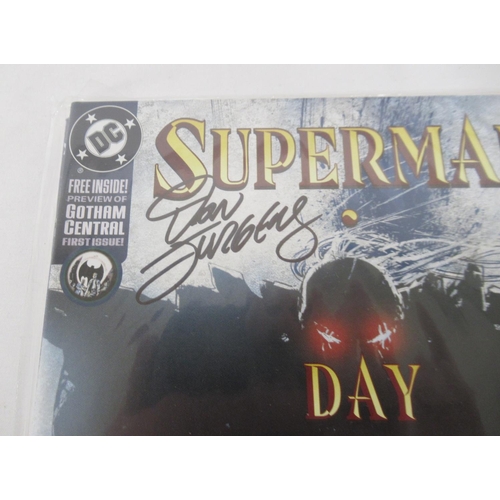 533 - DC - The Death of Superman signed and re-marked by Dan Jurgens, Limited Edition 26/299, Superman Day... 