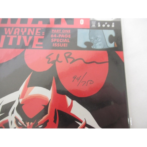 534 - DC - Nightwing #1/2 with COA from Wizard & DC comics, Batman Lobo #1 signed by Alan Grant, Limited E... 