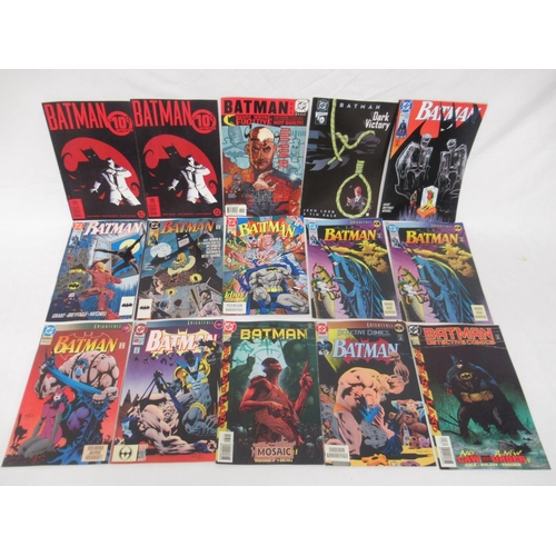 537 - DC Batman - Mixed collection of DC Batman comics to inc. Batman The 10C Adventure, Batman Beyond, Th... 