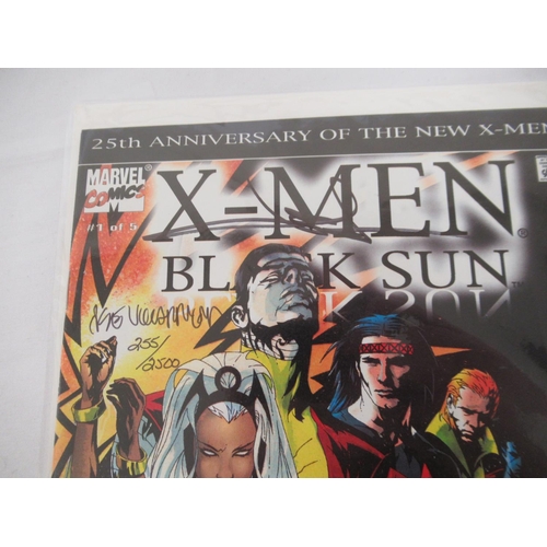 540 - Marvel comics X-Men - X-Men #25 signed by Andy Kubert Limited Edition 4666/7500, X-Men Chromium Clas... 