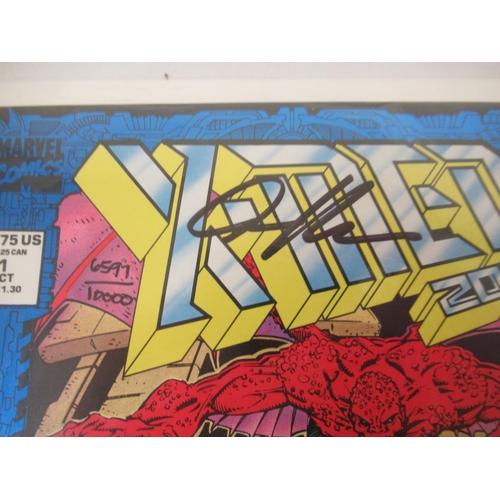 542 - Marvel Comics - X-Men The Liberators #1 signed by Phil Jiminez and Keith Aiken Limited Edition 0043/... 