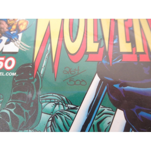 545 - Marvel Comics Wolverine - Wolverine #175 signed by Herb Trimpe and Frank Tieri Limited Edition 0041/... 