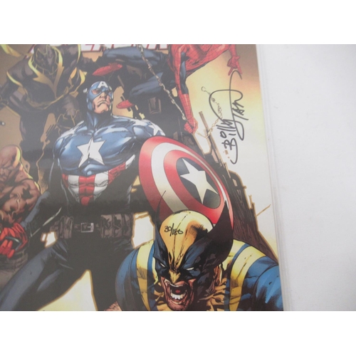 546 - Marvel Comics - Avengers Infinity #1 Dynamic Forces Exclusive Cover Limited Editions 1326 & 1913/500... 