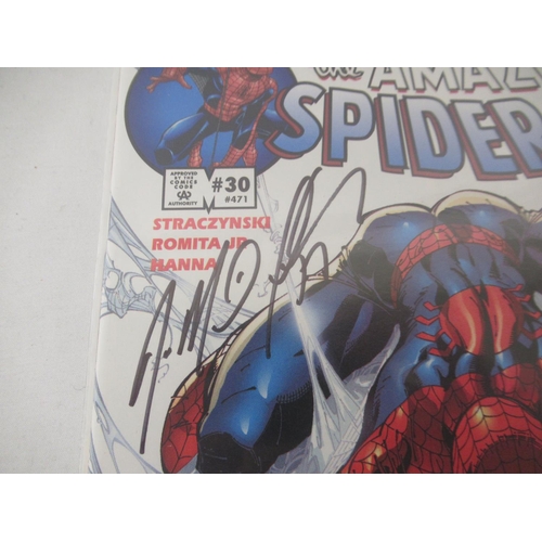 547 - Marvel Comics Spiderman - Amazing Spider-Man 500 signed by J. Michael Straczynski Limited Edition 00... 