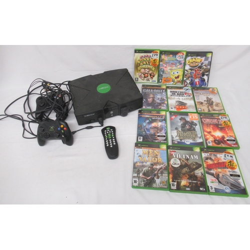 594 - Original Xbox Console, 2 controllers, remote control and 12 Xbox games

Shipping £38.00 plus vat (UK... 