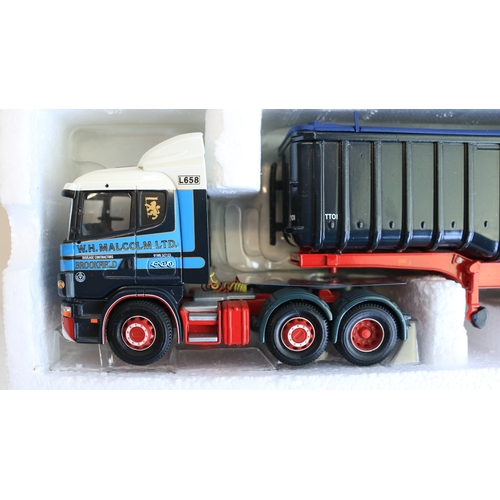 98 - Three 1/50 scale diecast truck models from Corgi to include large limited edition set CC12605 Pickfo... 