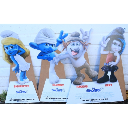 523 - Smurf collection to include soft toys, activity books, figures (including diecast Ertl), cardboard c... 